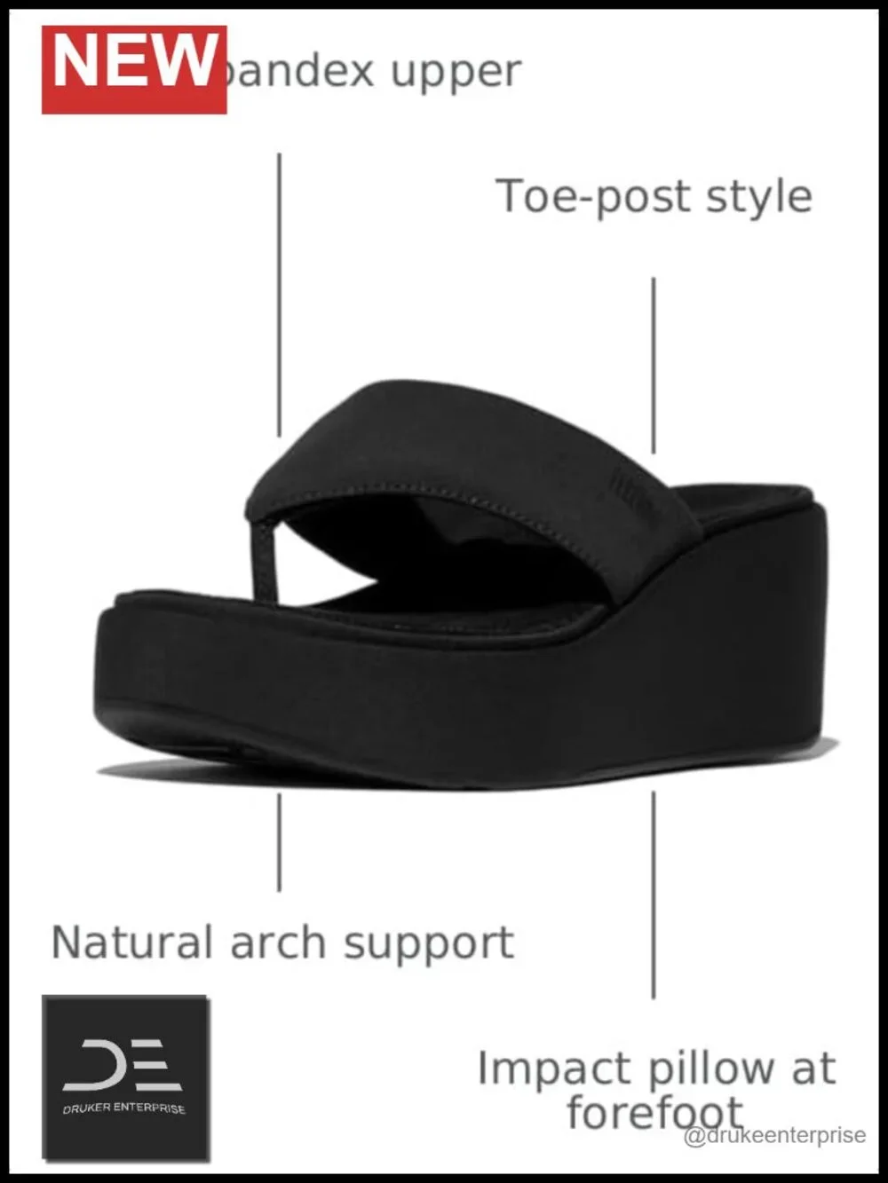 Wedge Sandals Women's Espadrille Toe-Post High Heels